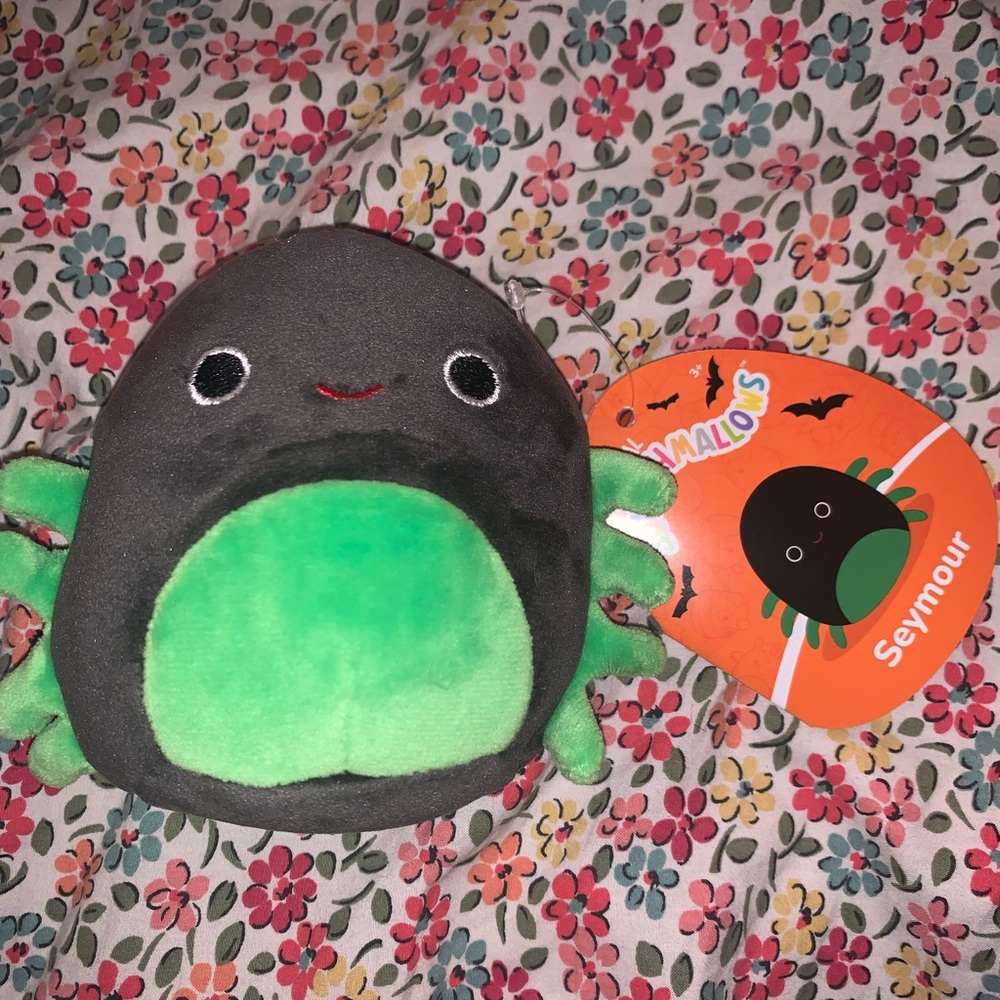Seymour the spider Halloween mystery squishmallow